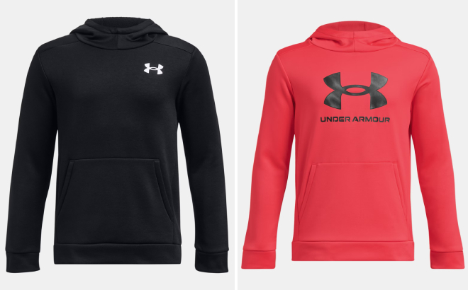 Under Armour Boys Armour Fleece Hoodies