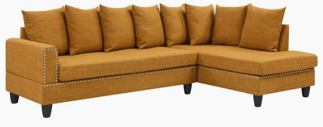 Upholstered Sectional Couch