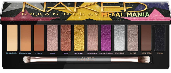 Urban Decay Naked Metal Mania Metallic Eyeshadow Palette