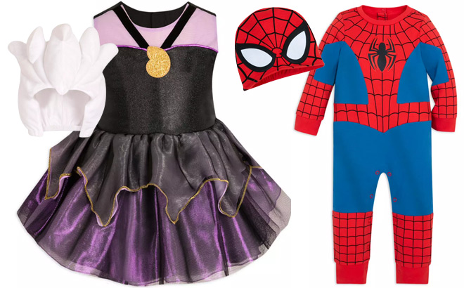 Ursula and Spider Man Costume for Baby