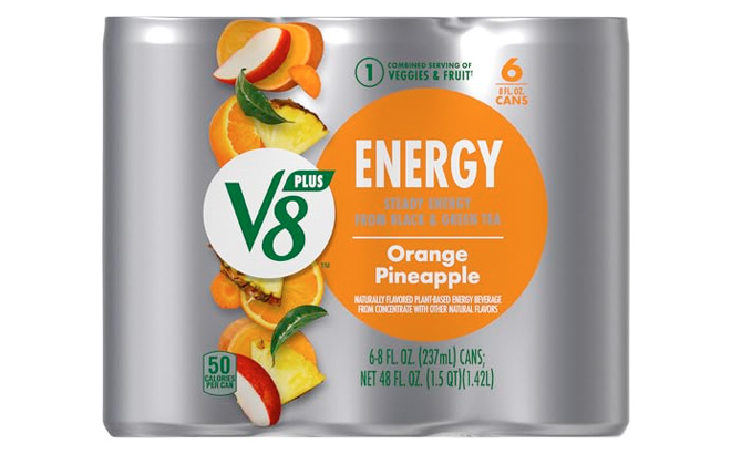 V8 ENERGY Orange Pineapple Energy Drink