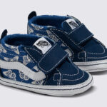 VANS Infant Sk8 Hi Crib Denim Shoes