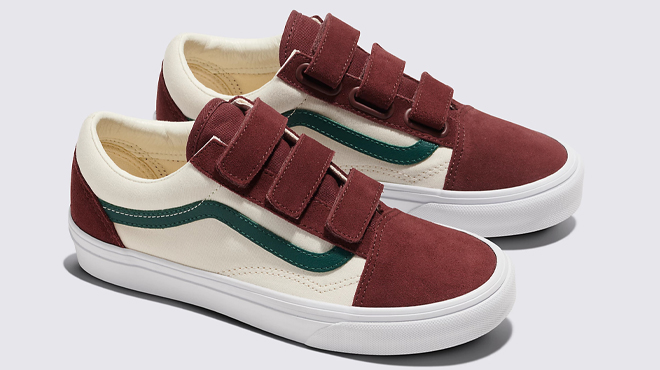 VANS Old Skool Burgundy V Shoes