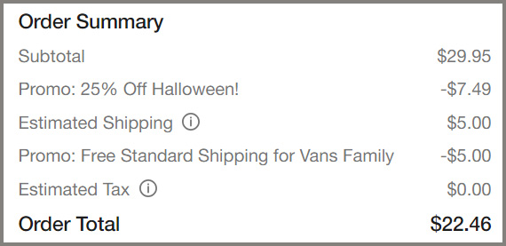 VANS Toddler Shoes Summary