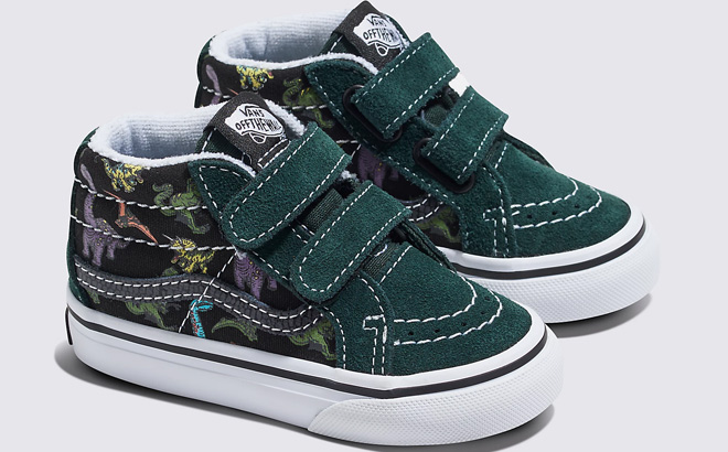 VANS Toddler Sk8 Mid Reissue V Glow Shoes