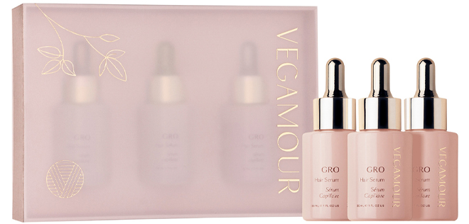 Vegamour GRO Hair Serum Trio Set for Thinning Hair