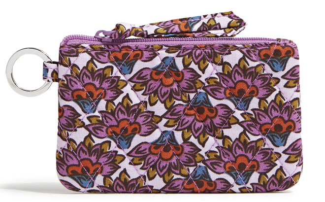 Vera Bradley Outlet Cotton Zip ID Case