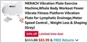 Vibration Plate Exercise Machine Screenshot