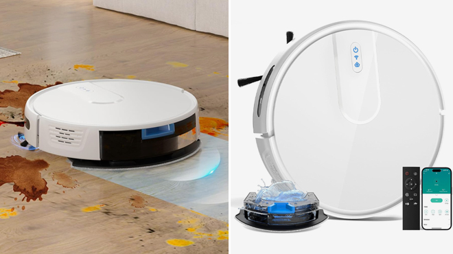 Vipsun Robot Vacuum and Mop Cleaner