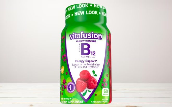 Vitafusion B12 Gummy Vitamins 60 Count