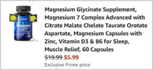 Viyouth Magnesium Glycinate Capsules 60 Count Screenshot