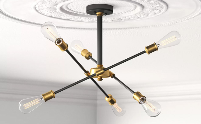 Wade Logan Modern Linear Chandelier