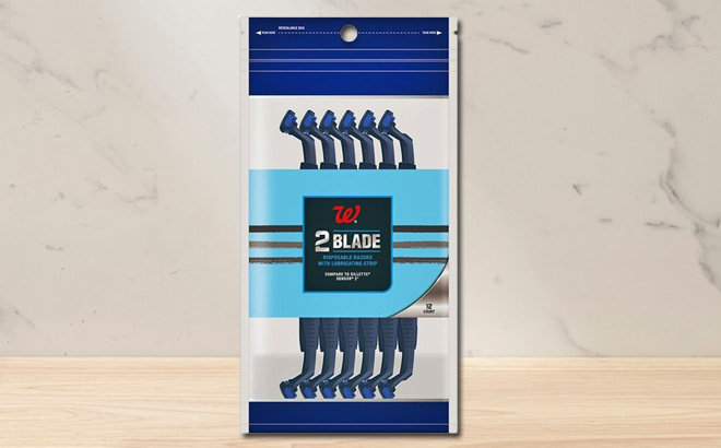 Walgreens Mens Twin Blade Razors 12 Pack