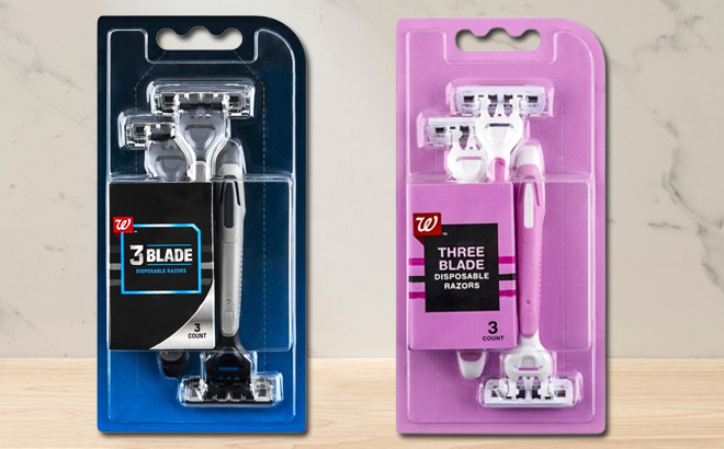 Walgreens Triple Blade Razors