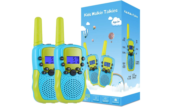 Walkie Talkies for Kids 22 Channels 2 Way Radio Toy