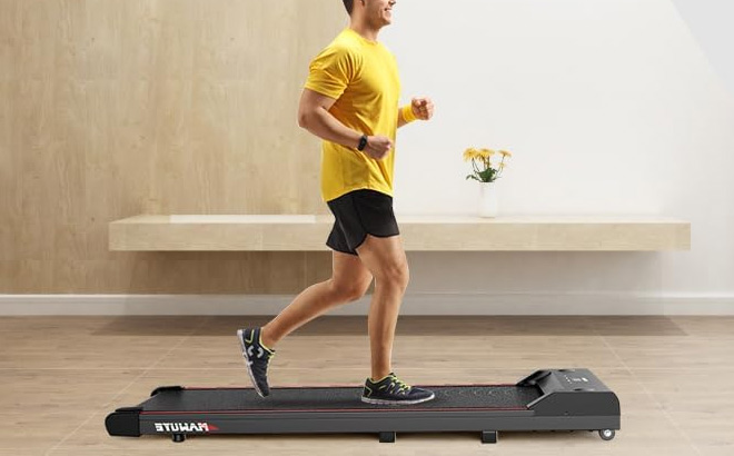 Walking Pad Treadmill in Black