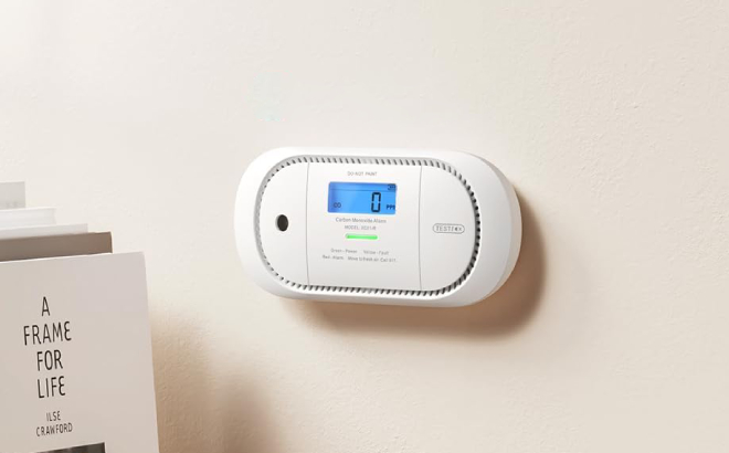 Wall Mounted X Sense Carbon Monoxide Detector Alarm