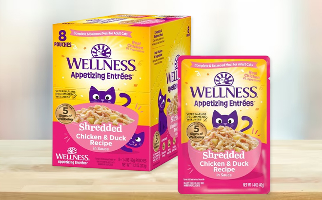 Wellness Appetizing Entrees Cat Food