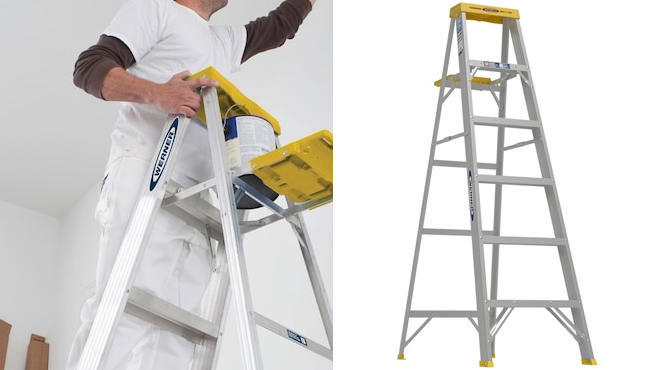 Werner 360 6 Feet Aluminum Type 1 250 lb Load Capacity Step Ladder 