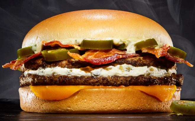 Whataburger Bacon Blaze Jalapeno Double