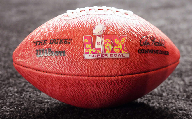 Wilson NFL Football with Super Bowl LIX Logo