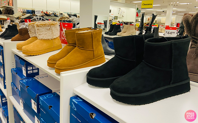 Womens Boots on Shelves at JCPenney