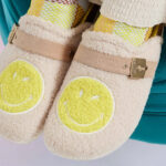 Womens Dr Scholls X Smileyworld Louis Clog in White