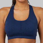 Womens Seamless Racerback Sports Bra