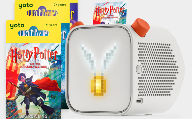 Yoto Player and Harry Potter Books 1 3 Bundle