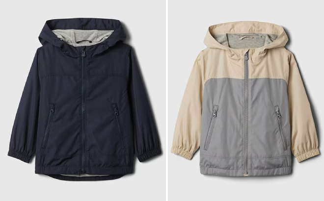 babyGap Jersey Lined Windbreaker