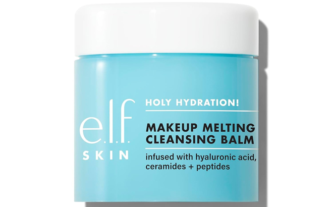 e l f SKIN Holy Hydration Jumbo 3 4oz Makeup Melting Cleansing Balm