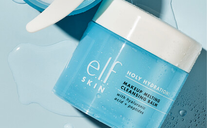 e l f SKIN Holy Hydration Jumbo Makeup Melting Cleansing Balm