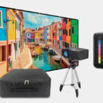 iLive Pop up Projector Movie Kit with 12022 Screen