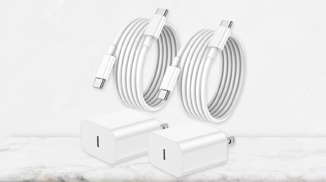 iPhone Fast Charger 2 Pack