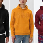 1 GAP Factory Mens Logo Hoodie