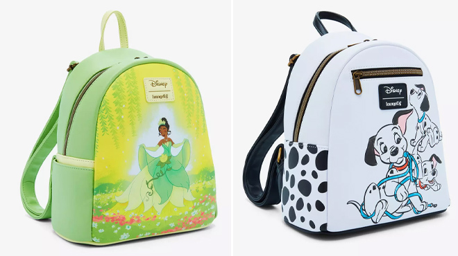 1 Loungefly Disney Mini Backpacks