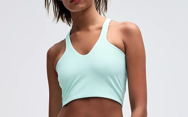 1 Lululemon Bend This V and Racer Bra