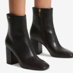 1 Michael Kors Womens Hazel Block Heel Booties