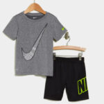 1 Nike Kids Dri FIT Graphic T Shirt and Shorts Set