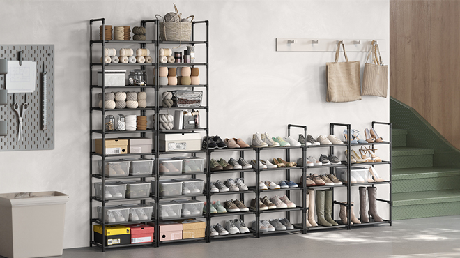 10 Tier Shoe Rack