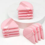 12 Pieces Pink Cosmetic Powder Puff