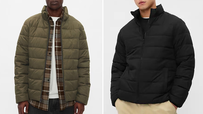 2 GAP Factory ColdControl Puffer Jacket