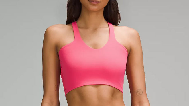 2 Lululemon Bend This V and Racer Bra