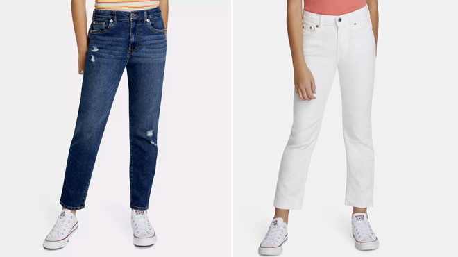 3 Levis Womens and Girls Jeans