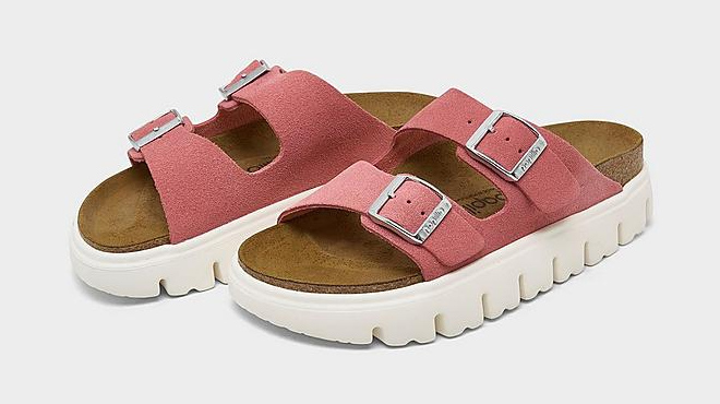 4 Birkenstock Womens Arizona Chunky Birko Flor Platform Sandals