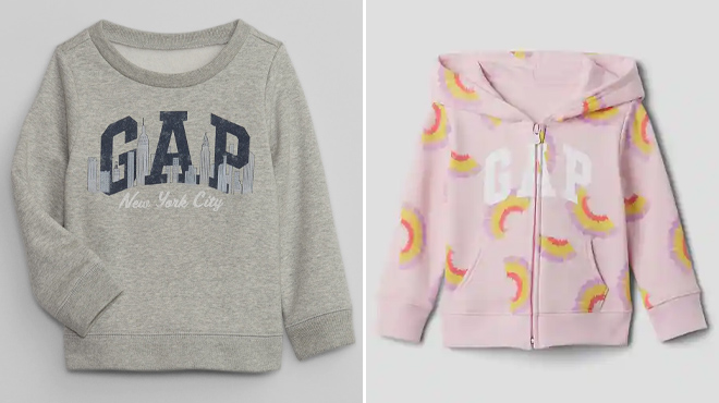 4 GAP Factory babyGap Sweatshirt and Hoodie