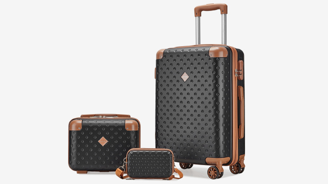 4 Joyway 3 Piece Carry on Luggage Set