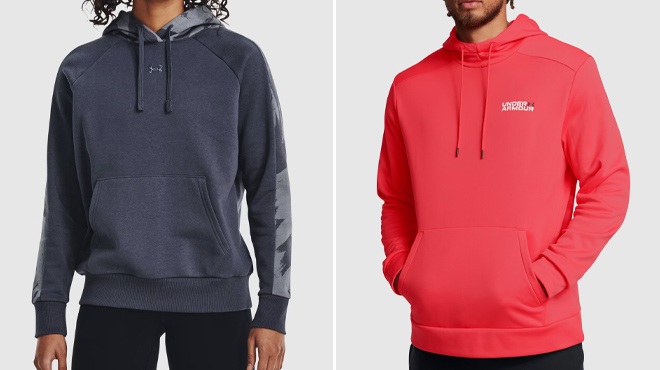 5 Under Armour Womens and Men Hoodies