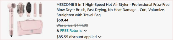 5 in 1 Air Styler at Checkout