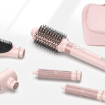 5 in 1 High Speed Hot Air Styler in Pink Color